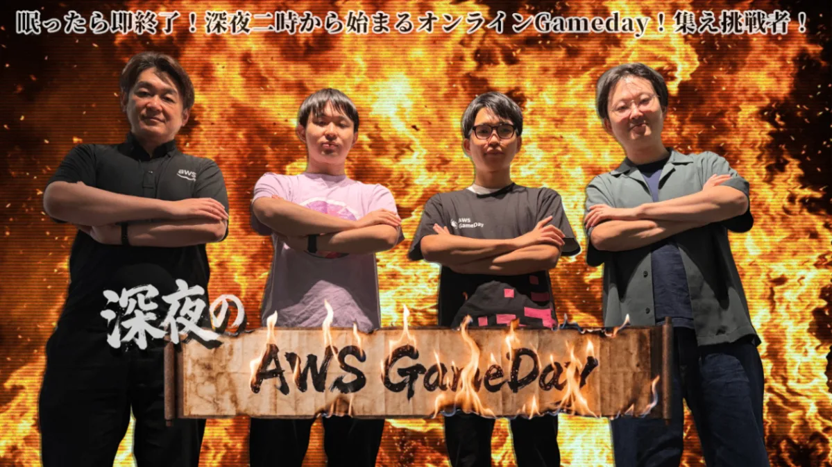 🎬深夜のオンライン AWS GameDay — 開会式